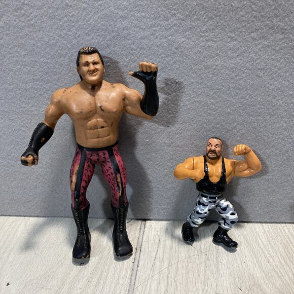 Vintage 1985 LJN Titan Sports WWF Brutus The Barber Beefcake 8" Luke Bushwackers - Picture 1 of 5